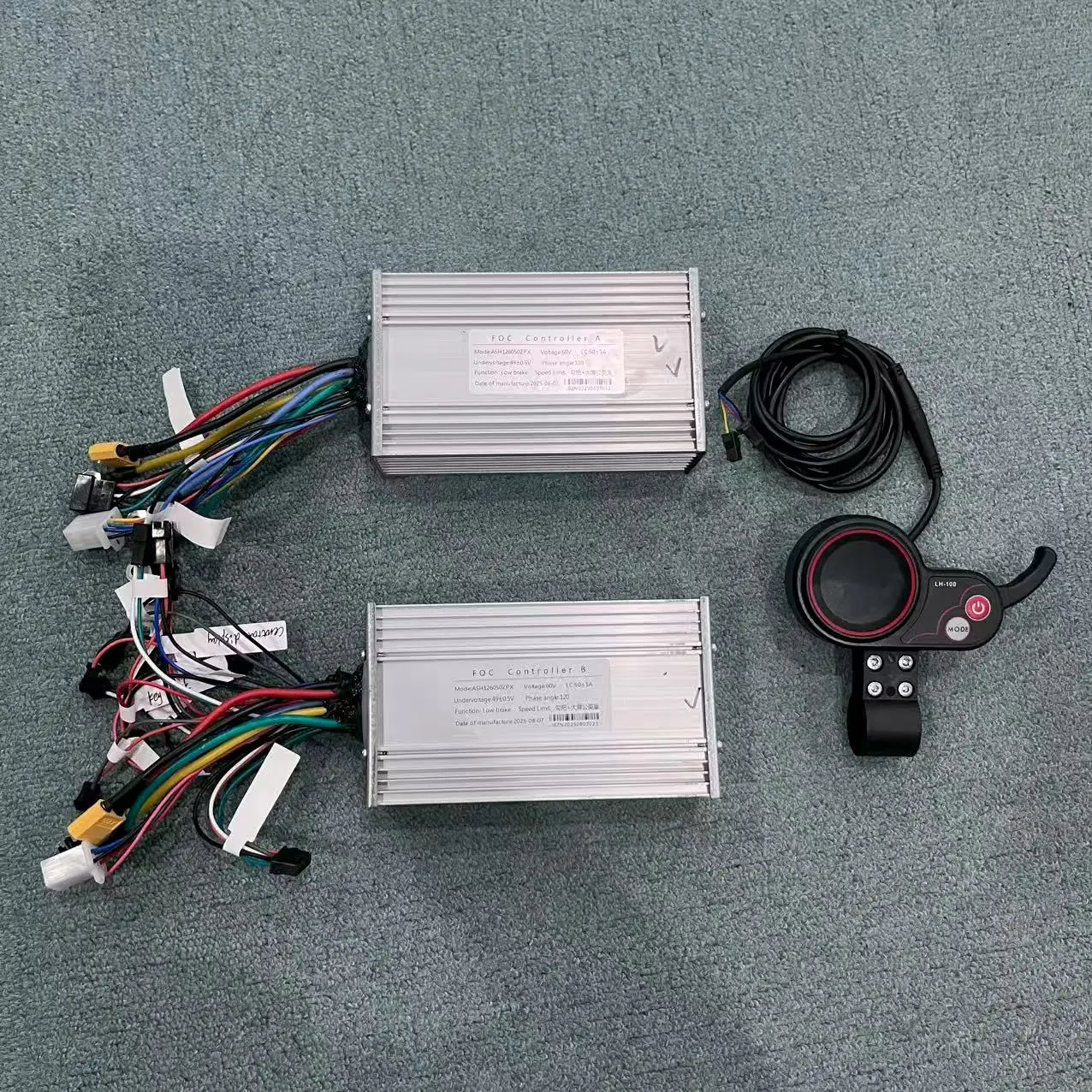 60V 5600W Dual Motor Electric Scooter - 60V 50A JB Jingbo 電動スクーター用 FOC