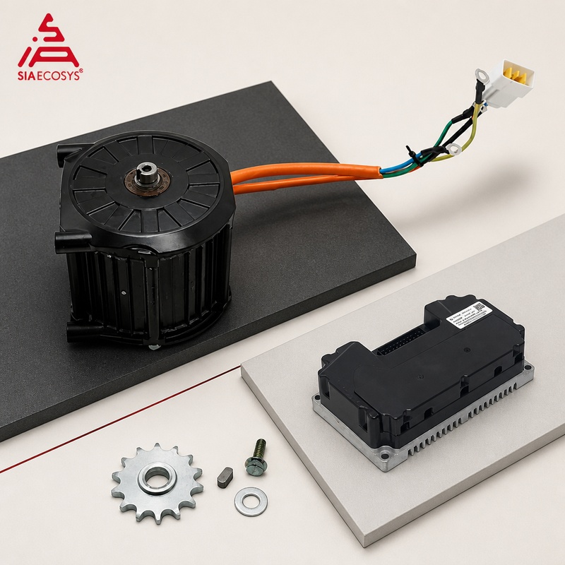QSMOTOR D120C-45 1500W 72V エンコ - Electric Motorcycle Conversion Kit 72V のレビューと価格
