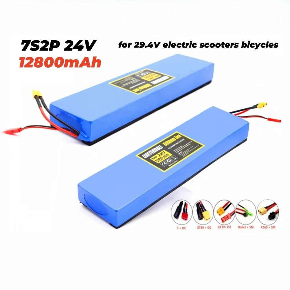 大容量 24V 12.8Ah 18650 リチウム電池 7S - 60V 30Ah Electric Scooter Battery のレビューと価格