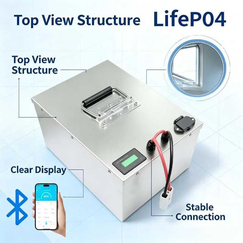 72V リチウム鉄リン酸バッテリー 60Ah、Bluetoo - 72V 60Ah Lifepo4 Battery Pack のレビューと価格